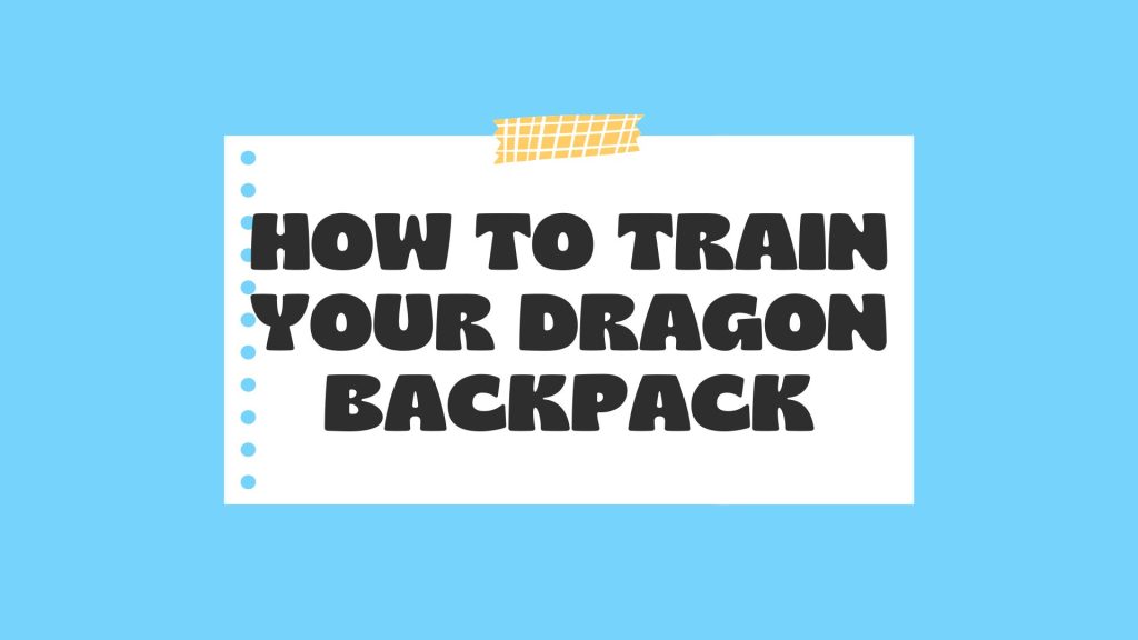 How to Train your Dragon Backpack