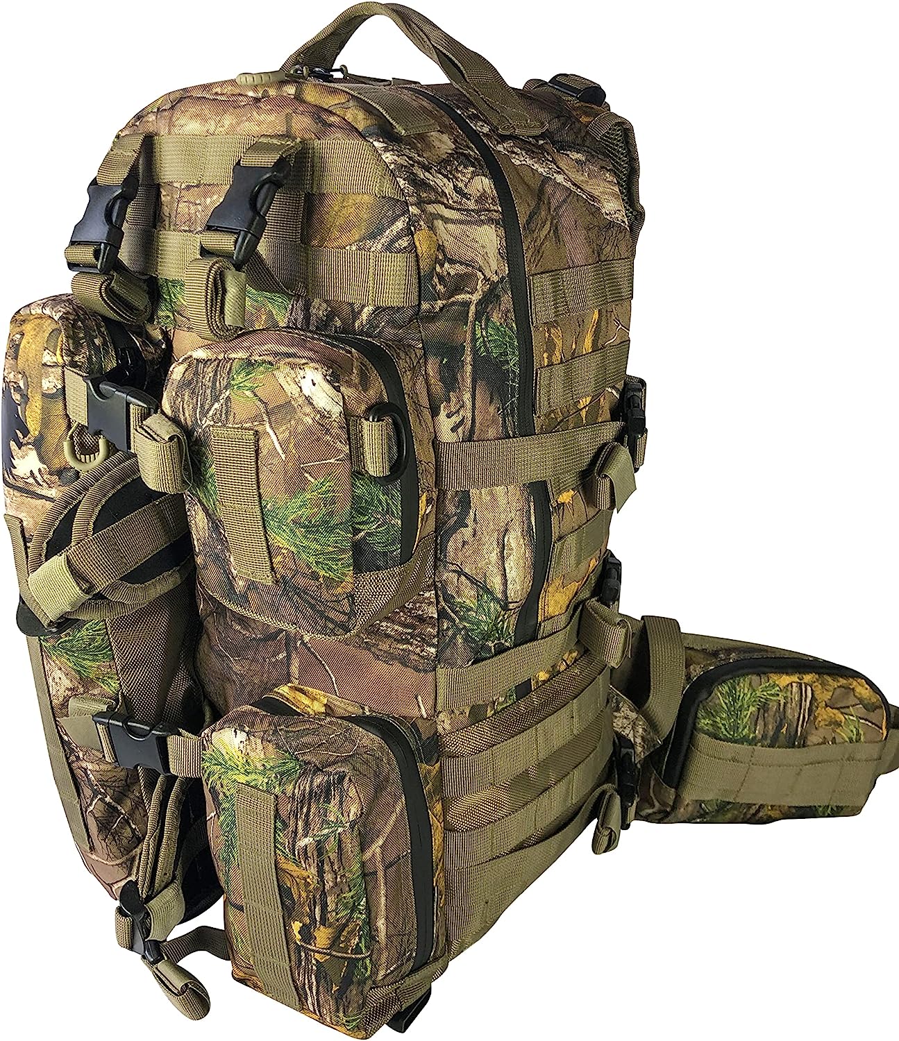 FIELDCRAFT Backpack Daypack for Rifles, Bows, Crossbows, Muzzleloader, Hunting, Hiking, Archery, Blackpowder, Outdoors Expeditionary Alpha Pack
