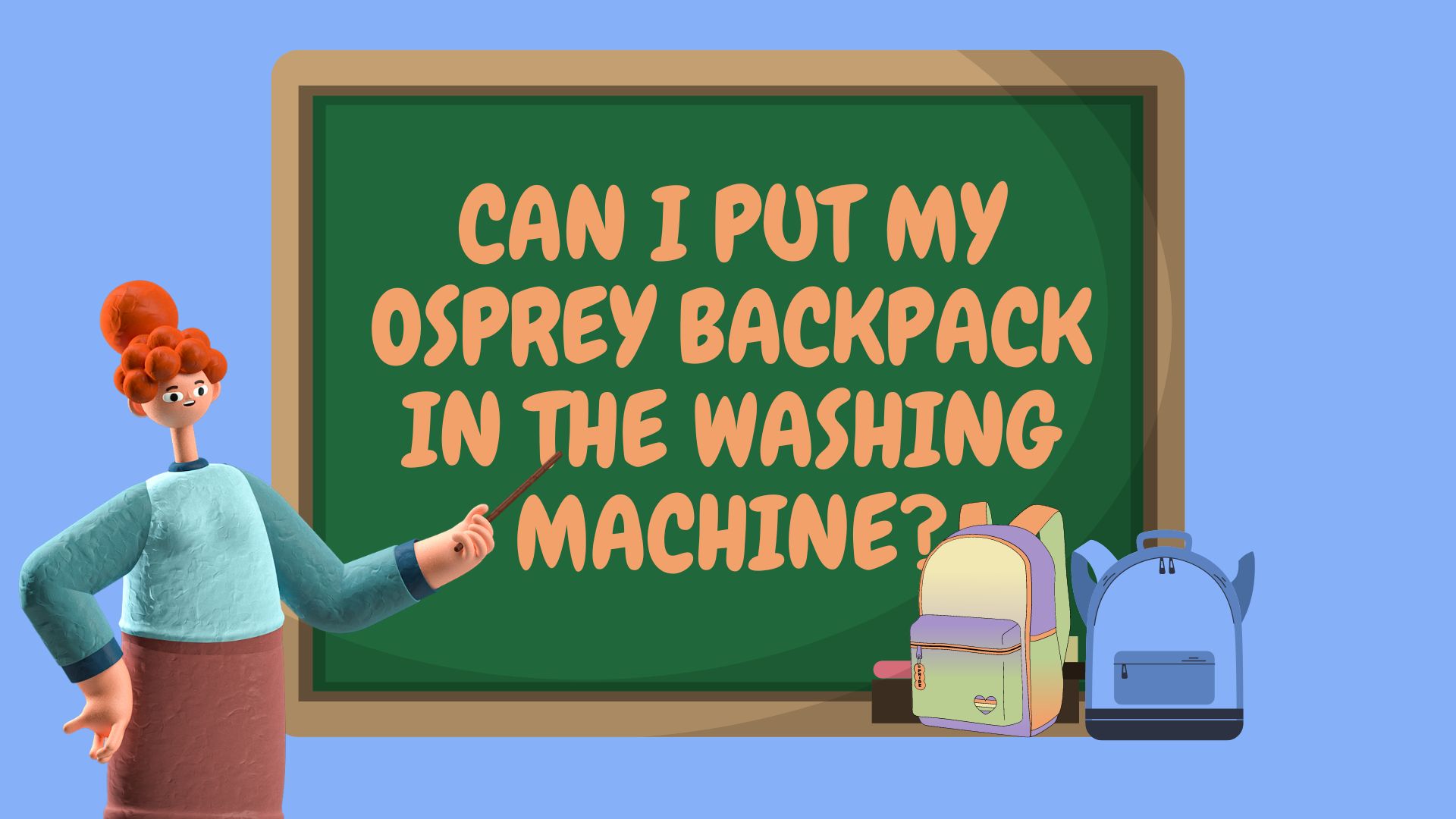 Can I Put Osprey Backpack in Washing Machine? - BACKPACK WORLD