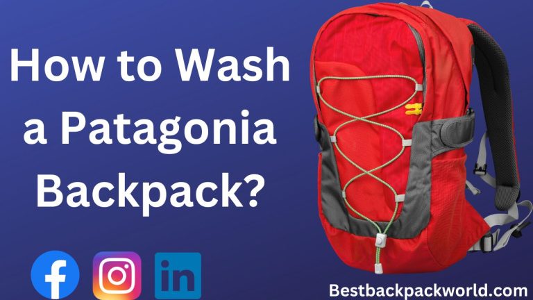 How to Wash a Patagonia Backpack?