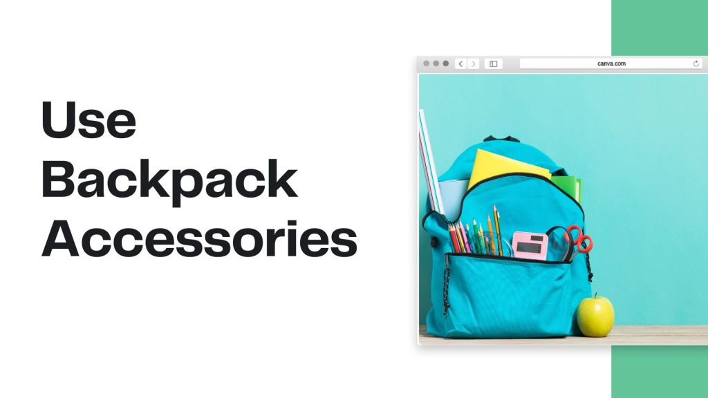 Use Backpack Accessories