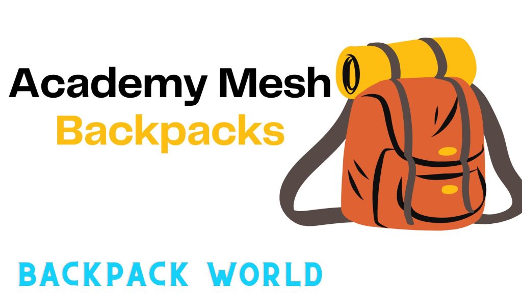 Academy Mesh Backpacks