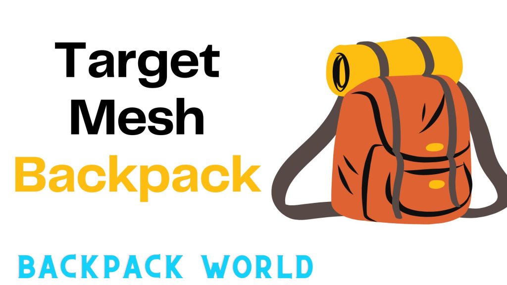 Target Mesh Backpack
