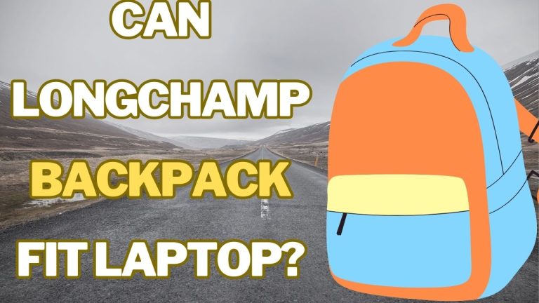Can Longchamp Backpack Fit Laptop?