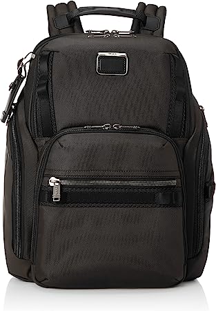 TUMI Men's Alpha Bravo Search Backpack, Navy, Blue, One Size