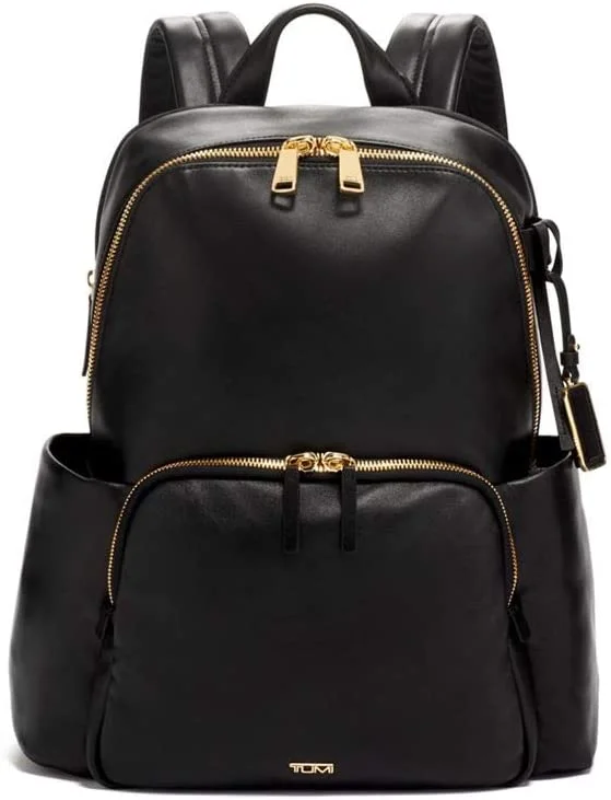 TUMI Voyageur Ruby Leather Backpack