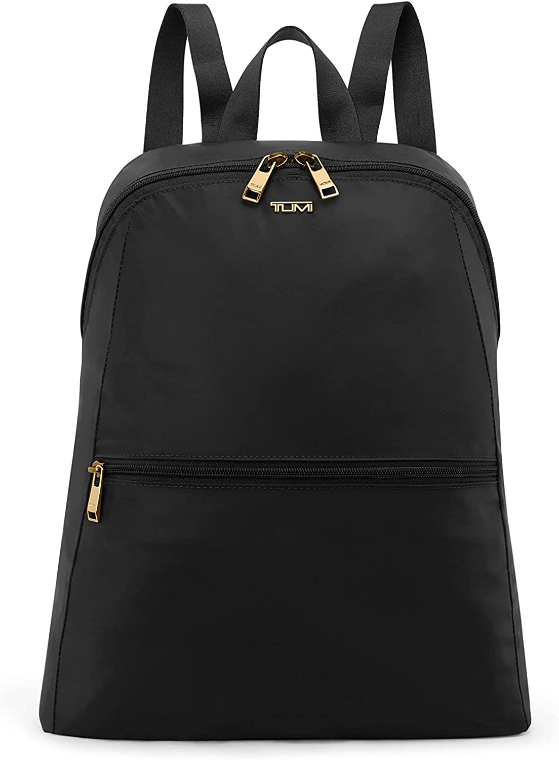TUMI Just In Case Backpack - Small Travel Bag for Women & Men - Carry Travel Accessories - Traveling Backpack & Work Backpack - Black/Gold
