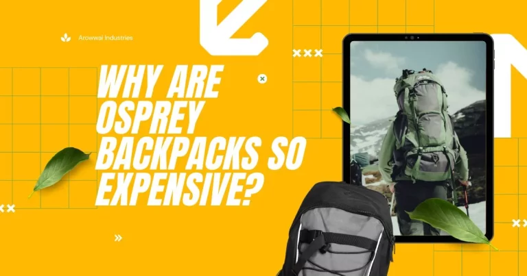 Why are Osprey Backpacks So Expensive?