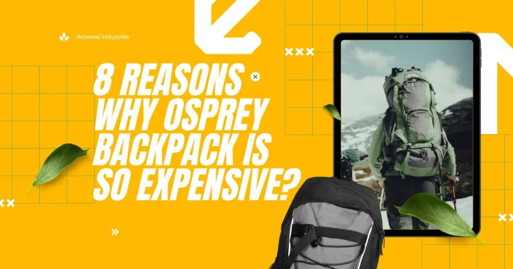8 Reasons why osprey backpack is so expensive?