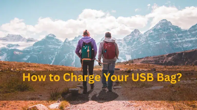 How to Charge Your USB Bag?